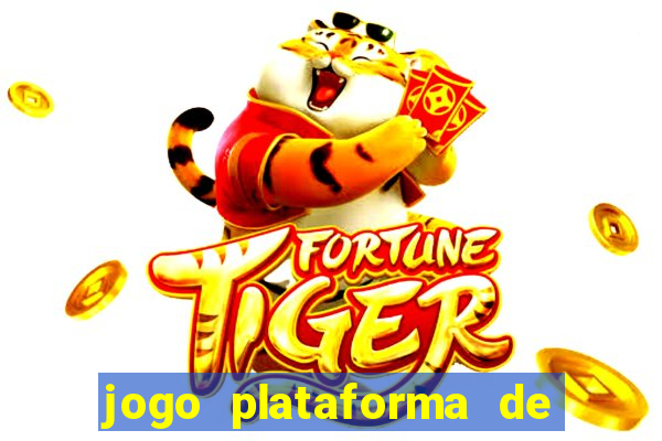 jogo plataforma de 3 reais